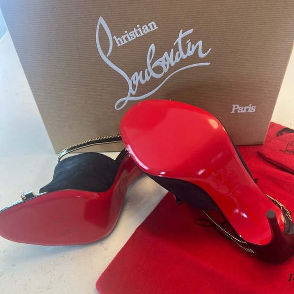 Christian Louboutin Akenana Heels 38.5/8 NIB - Picture 3 of 8